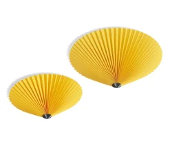 Plafonnier & Spot|Applique*HAY Applique ou plafonnier, Matin Flush Mount 500, , Ø50cm, H20cm - jaune