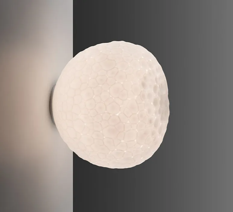 Applique|Plafonnier & Spot*Artemide Applique ou plafonnier, Meteorite 35, , Ø35cm, H30,9cm - blanc