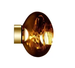 Applique ou plafonnier, Melt Mini, or, LED, dim, 3000k, 800 lm, L30cm, H29cm - Tom Dixon