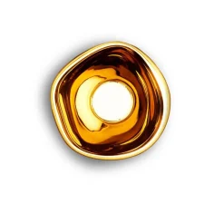 Applique ou plafonnier, Melt, or, LED, dim, 3000K, 800 lm, L50cm, H50cm - Tom Dixon