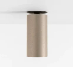 Plafonnier & Spot|Applique*Modular Applique ou plafonnier, Minude, , LED, 2700K, 605lm, L4,5cm, H8,8cm - 30°, ano champagne