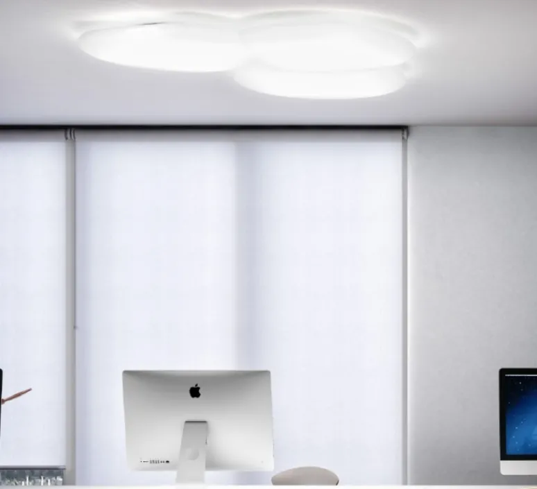 Plafonnier & Spot|Applique*Alma light Applique ou plafonnier, Moon, , IP23, LED, 3000K, 3240 lm, Ø70cm, H12cm - blanc