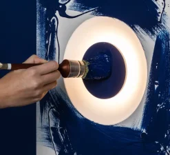 Applique|Plafonnier & Spot*Faro Applique ou plafonnier, Navi, , LED, 3000K, 360 lm, L27cm, H27cm - blanc