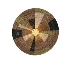 Applique ou plafonnier, Parrot XXL, marron, Ø120cm, H11cm - Forestier