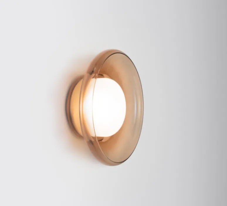 Applique|Plafonnier & Spot*A-N-D Applique ou plafonnier, Pace 28, , LED, dim, 2700K, Ø28cm, H11cm - ambre