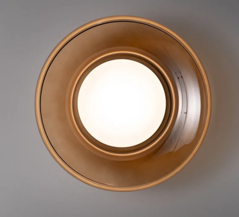 Applique|Plafonnier & Spot*A-N-D Applique ou plafonnier, Pace 28, , LED, dim, 2700K, Ø28cm, H11cm - ambre