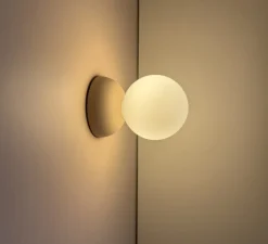 Enfants|Plafonnier & Spot*Nedgis Applique ou plafonnier plâtre, Vertbois, prêt à peindre, Suzanne, , Ø10cm, H14cm - blanc