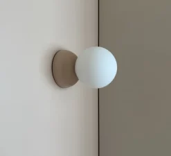 Enfants|Plafonnier & Spot*Nedgis Applique ou plafonnier plâtre, Vertbois, prêt à peindre, Suzanne, , Ø10cm, H14cm - blanc