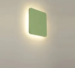 Applique ou plafonnier, Plastra square, prêt à peindre, blanc, LED, 3000K, 650 lm, L30cm, H30cm - SLV