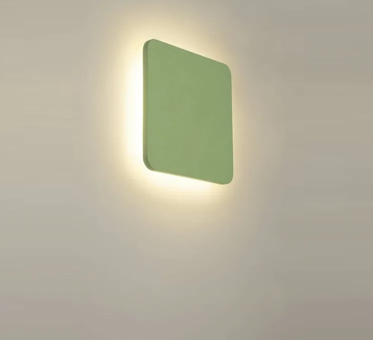 Applique ou plafonnier, Plastra square, prêt à peindre, blanc, LED, 3000K, 650 lm, L30cm, H30cm - SLV