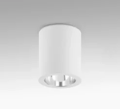 Applique ou plafonnier, Pote-1, blanc, Ø15,2cm, H18,1cm - Faro