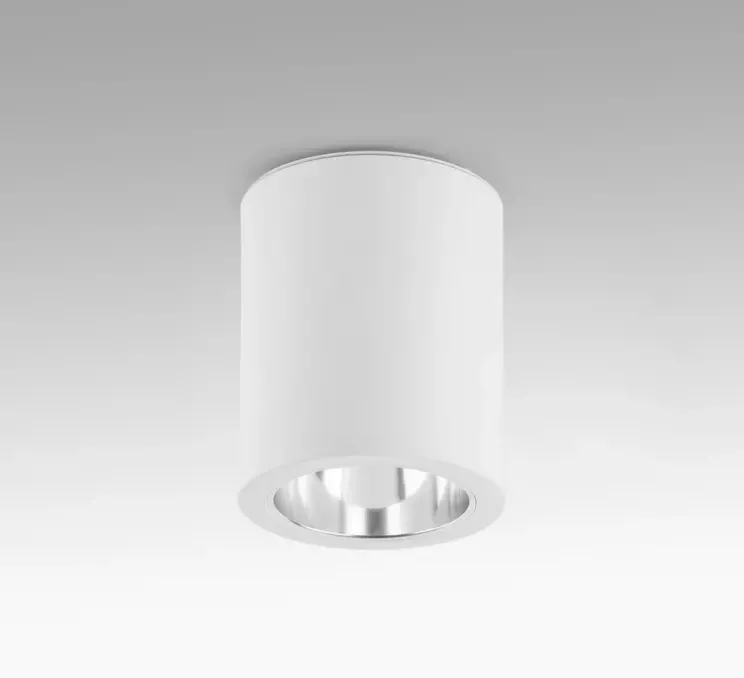 Applique ou plafonnier, Pote-1, blanc, Ø15,2cm, H18,1cm - Faro