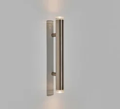 Plafonnier & Spot|Applique*Petite Friture Applique ou plafonnier, Pyl, grande, , IP44, LED, dim, 2700K, 1920 lm, L8cm, H75cm - acier