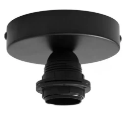 Applique|Plafonnier & Spot*Piatoni Applique ou plafonnier, Sanpedrö, , Ø56cm, H13,5cm - bois de bouleau noir