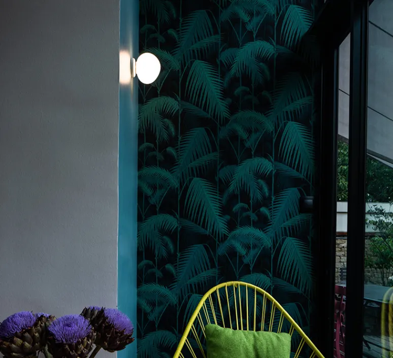 Plafonnier & Spot|Applique*Foscarini Applique ou plafonnier, salle de bain, Gregg Piccola, , IP44, L13cm, H12cm - classe II, blanc