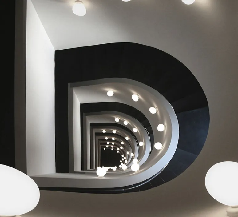 Plafonnier & Spot|Applique*Foscarini Applique ou plafonnier, salle de bain, Gregg Piccola, , IP44, L13cm, H12cm - classe II, blanc