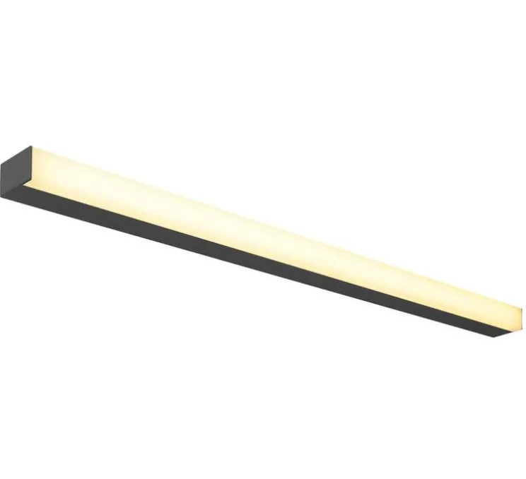 Applique ou plafonnier, SIGHT 115, noir, LED, 3000K, 3100 lm, L114cm, H6,5cm - SLV