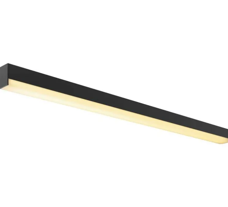 Applique ou plafonnier, SIGHT 115, noir, LED, 3000K, 3100 lm, L114cm, H6,5cm - SLV