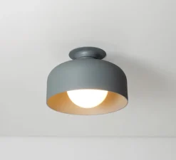 Plafonnier & Spot|Applique*A-N-D Applique ou plafonnier, Spotlight Volumes, A, , Ø28cm, P18cm - gris avocat