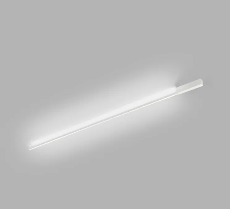 Applique ou plafonnier, Stripe, blanc, LED, 2700K, 3300lm, L200cm, H60cm - Light Point