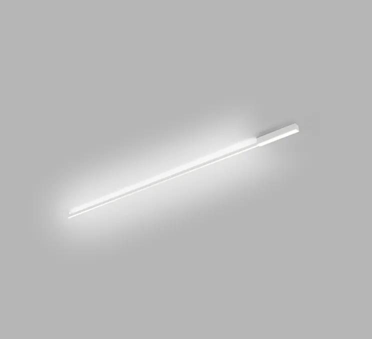 Applique ou plafonnier, Stripe, blanc, LED, 2700K, 2970lm, L150cm, H5cm - Light Point