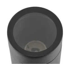 Applique ou plafonnier, S-Tube, noir, IP65, L6cm, H16cm - SLV