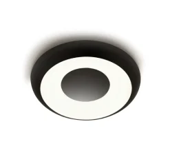 Applique|Plafonnier & Spot*Panzeri Applique ou plafonnier, Superbold 62, , IP40, LED, dim, 2700K, 2122 lm, Ø62cm, H9,7cm - noir