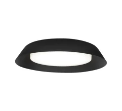 Applique ou plafonnier, Towna 2.0, noir, IP44, LED, 2700K, 1090lm, Ø37,1cm, H8,7cm - Wever&Ducré