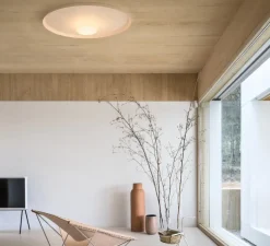 Applique ou plafonnier, Top 1170, rose, LED, 2700K, 4056lm, Ø90cm, P11,5cm - Vibia