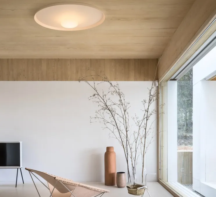 Applique ou plafonnier, Top 1170, rose, LED, 2700K, 4056lm, Ø90cm, P11,5cm - Vibia