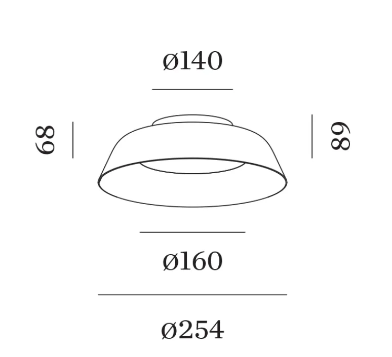 Plafonnier & Spot*Wever&Ducré Applique ou plafonnier, Towna 1.0, , IP44, LED, 3000K, 770lm, Ø25,4cm, H8,9cm - blanc