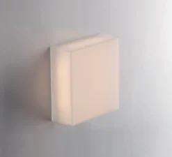 Applique ou plafonnier, Togo Square M, blanc, IP65, LED, dim, 3000-6500K, 2400 lm, L25cm, H25cm - Nedgis