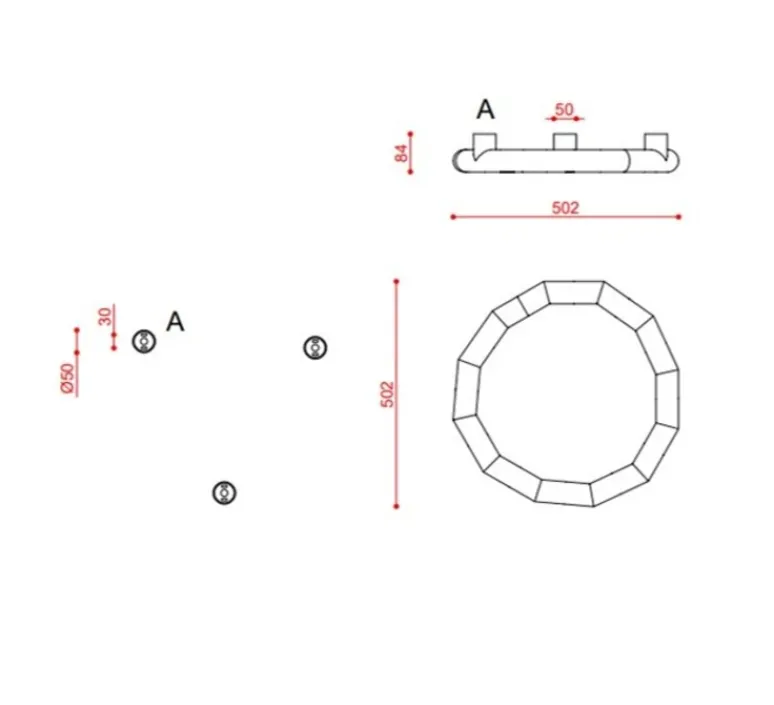 Plafonnier & Spot|Applique*Tooy Applique ou plafonnier, Tratti 566.73, , IP40, LED, dim, 2700K, 1950 lm, Ø50,2cm, H8,4cm - nylon naturel, nickel opaque