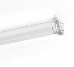 Applique ou plafonnier, Tubo 50 LED, blanc, transparent, IP67, dim, 2700K, 3150 lm, L175.2cm, H6,7cm - O/M Light