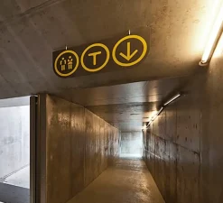 Plafonnier & Spot|Applique*O/M Light Applique ou plafonnier, Tubo 50 LED, , transparent, IP67, dim, 2700K, 7160 lm, L231,2cm, H6,7cm - blanc