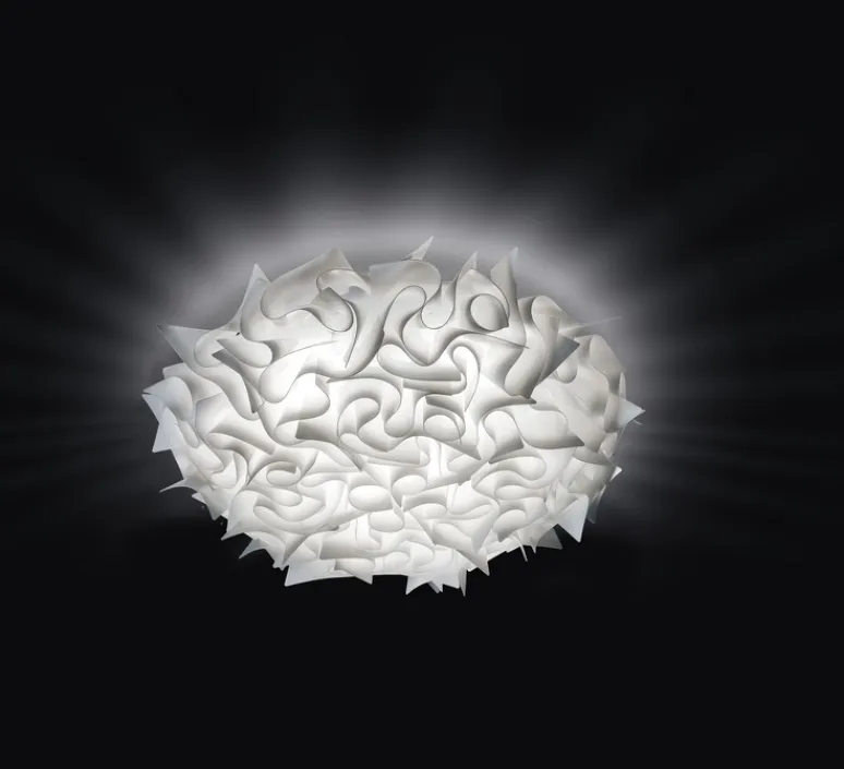 Plafonnier & Spot*Slamp Applique ou plafonnier, Veli Medium, , L55cm, H23cm - blanc