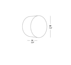 Applique|Plafonnier & Spot*LZF Applique, plafonnier, GEA 20 A, , LED, Ø20cm, H10cm - hêtre naturel