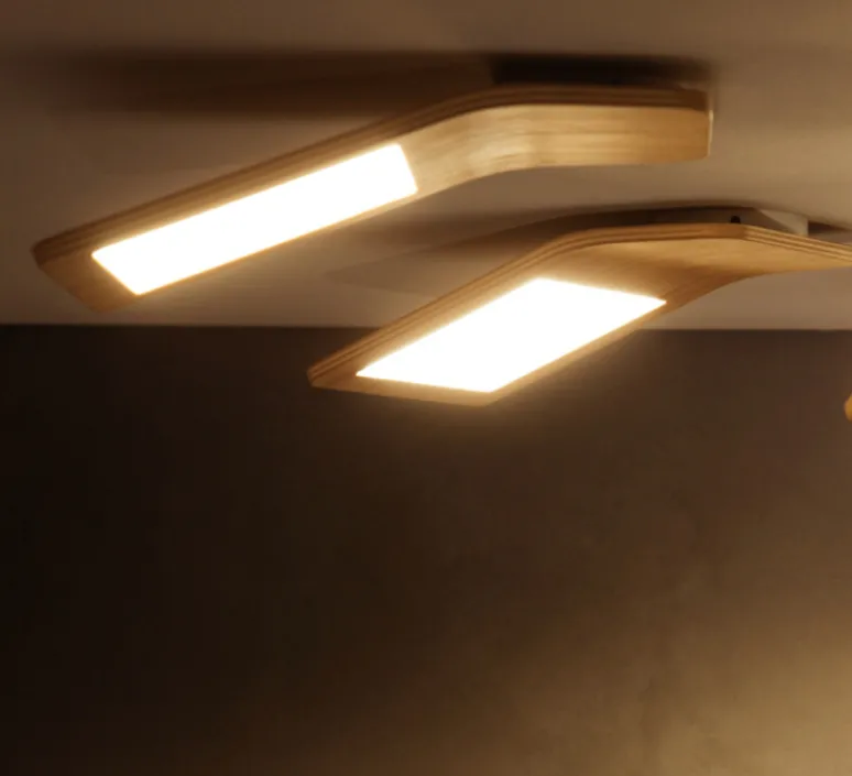 Plafonnier & Spot*Tunto applique, Plafonnier LED, Butterfly, 02, , 3000K, L23cm - chêne