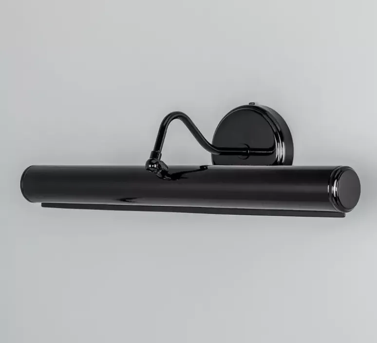 Applique*Mullan Lighting Applique pour tableaux, Belfast, , L50,5cm, H13cm - noir brillant