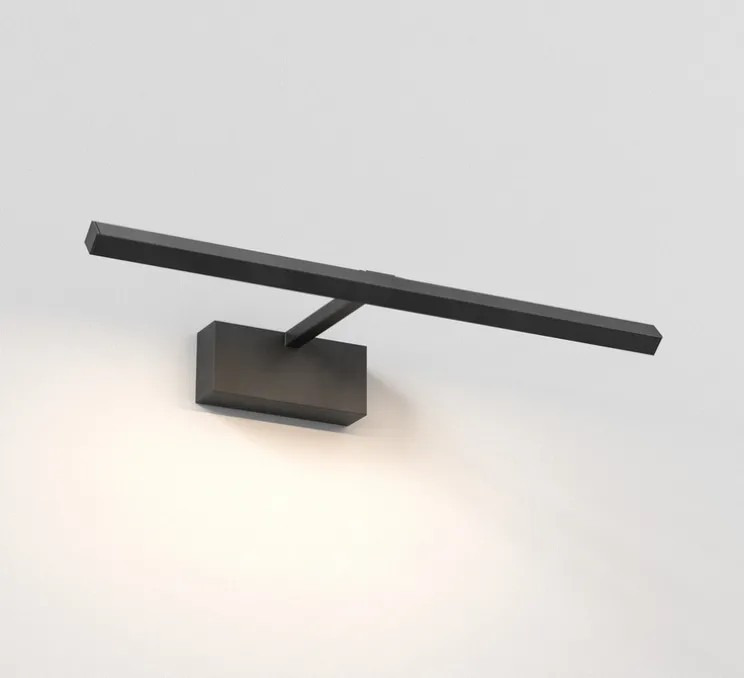 Applique pour tableaux, Mondrian 400, noir mat, LED, 2700K, 127 lm, L40cm, H5,5cm - Astro