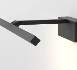 Applique pour tableaux, Mondrian 400, noir mat, LED, 2700K, 127 lm, L40cm, H5,5cm - Astro