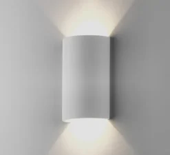 Applique*Astro Applique, Serifos 220, plâtre, , LED, L14cm, H22cm - blanc