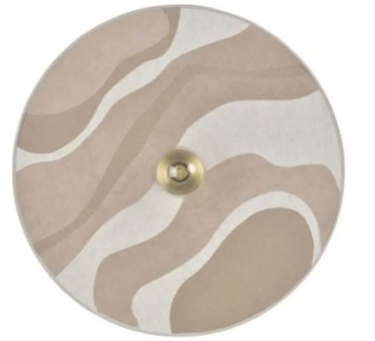 Applique, Sonia Laudet D60 , malachite sable, Ø60cm, H16cm - Market Set