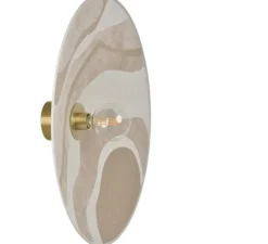 Applique, Sonia Laudet D60 , malachite sable, Ø60cm, H16cm - Market Set