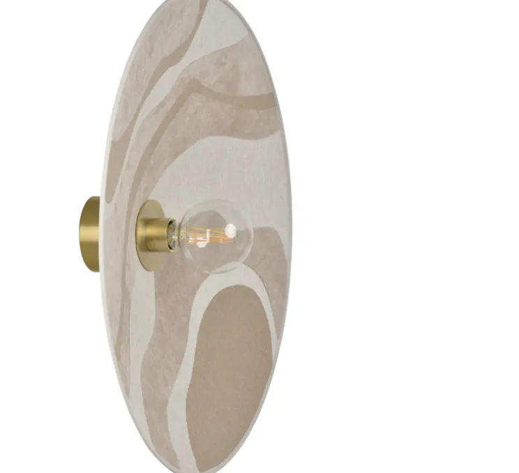 Applique, Sonia Laudet D60 , malachite sable, Ø60cm, H16cm - Market Set