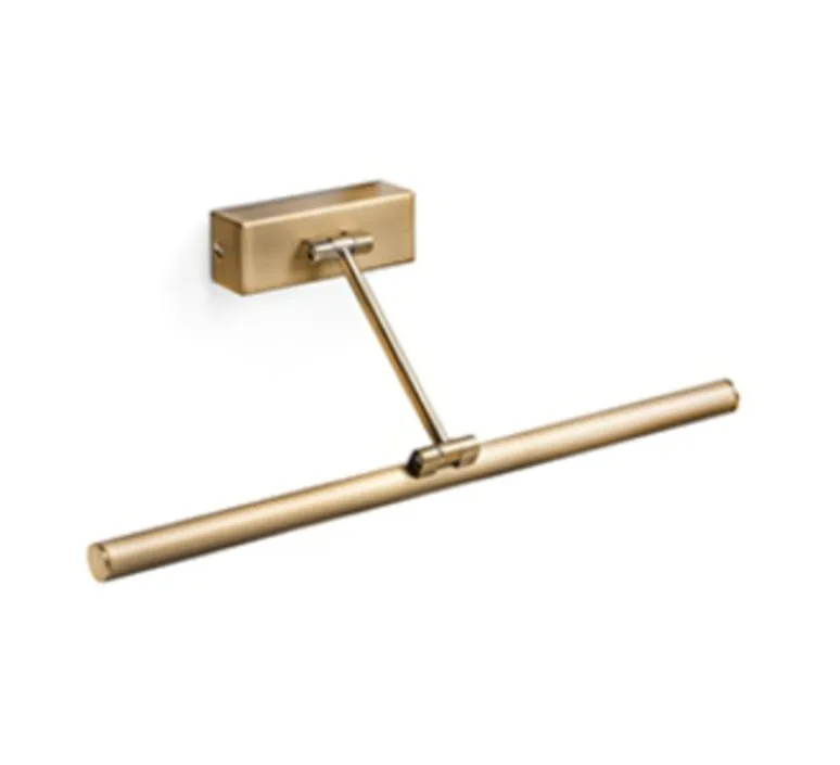 Applique*Faro Applique tableau , Magritte, , LED, 3000K, 750lm, L60cm, H5cm - laiton