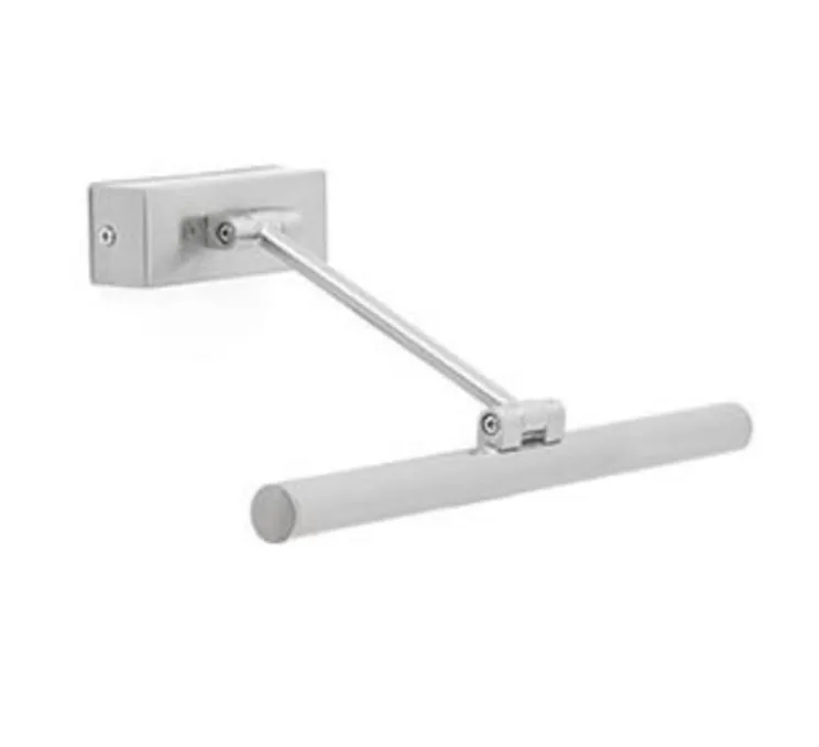 Applique tableau, Magritte, niquel mate, LED, 3000K, 380lm, L30cm, H5cm - FARO