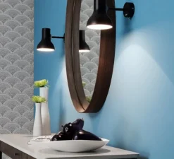 Applique*Anglepoise Applique, Type 75, mini, , interrupteur, Ø13cm, H19cm - noir