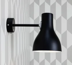 Applique*Anglepoise Applique, Type 75, mini, , interrupteur, Ø13cm, H19cm - noir