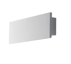 Applique, Vertbois, plâtre, prêt à peindre, Anaïs S, blanc, LED, 3000/4000K, 680 lm, L22cm, H8cm - Nedgis